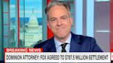 Jake Tapper Struggles Not To Laugh As He Reads Fox News’ Settlement Statement