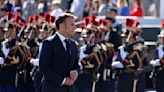 Macron attends Bastille Day military parade after disastrous elections