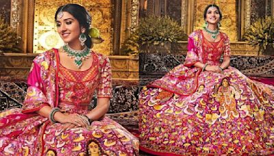 Radhika’s FIRST LOOK as Mrs Anant Ambani in Abu Jani Sandeep Khosla lehenga paints a story of love, fashion and art