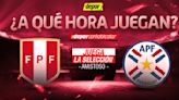 ¿A qué hora juegan Perú vs Paraguay el partido amistoso en el Estadio Monumental?
