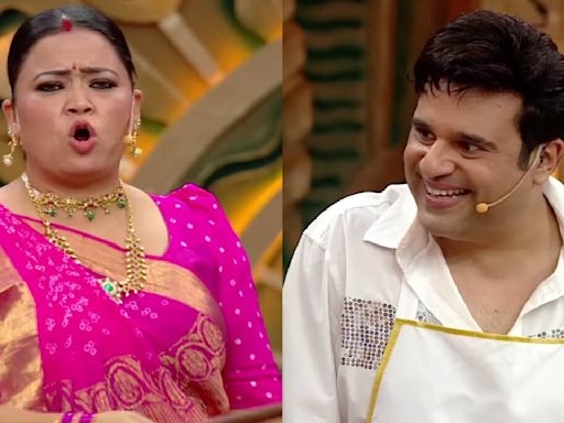 Laughter Chefs PROMO: Krushna Abhishek hilariously snatches pakodas away from Bharti Singh; Here’s how she reacts