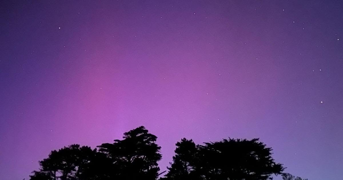 Photos show northern lights in the Bay Area as powerful geomagnetic storm hits Earth