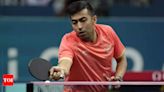 Paris Olympics: Indian table tennis star Harmeet Desai defeats Zaid Abo Yaman, advances in men's singles event | Paris Olympics 2024 News - Times of India