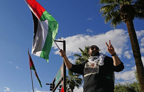 Who was arrested in ASU's pro-Palestine protest? How many were students?