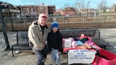 9-year-old boy delivers gloves to cold hands in Asbury Park. It's a way to heal his heart.