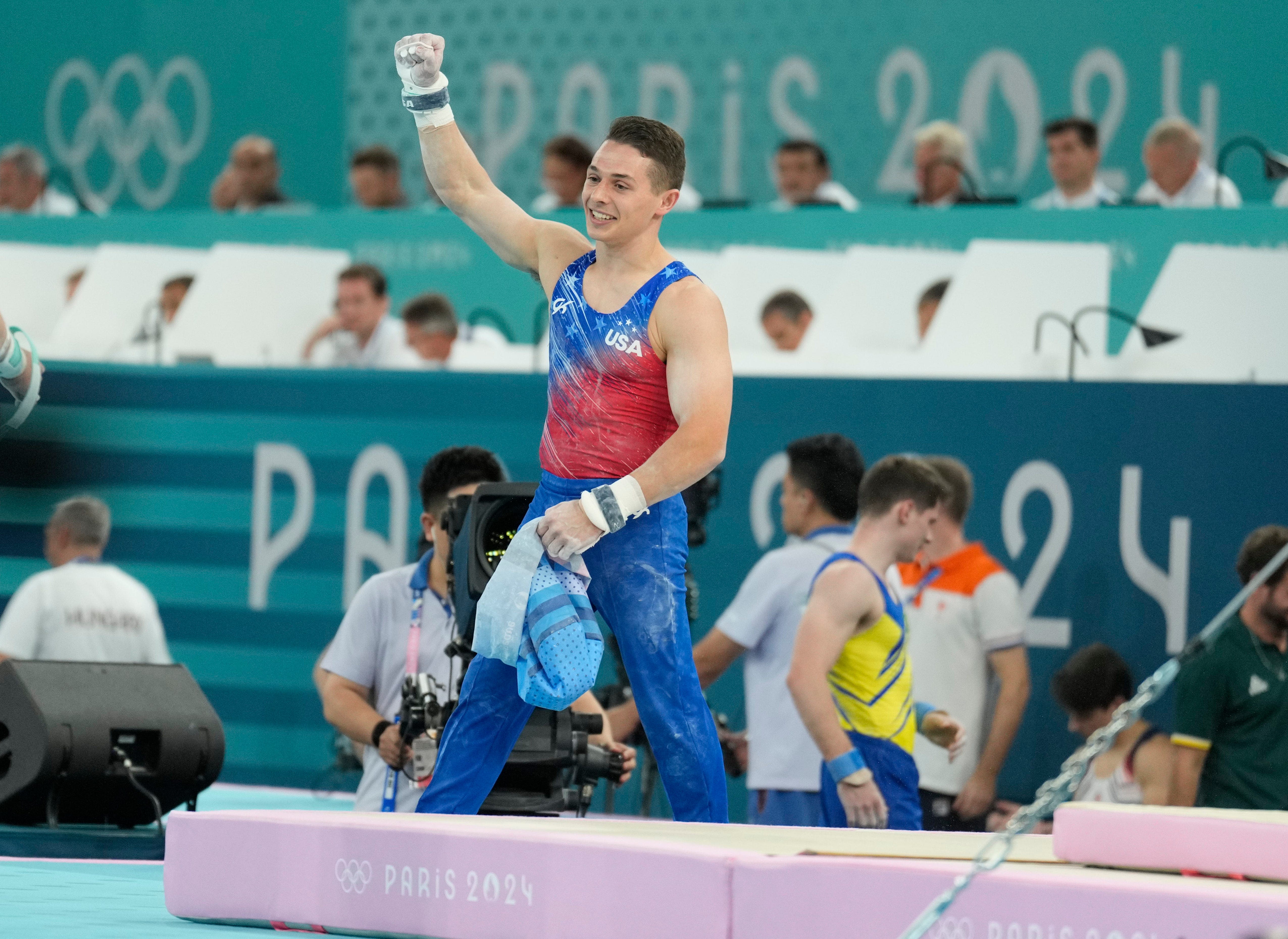 USA's Paul Juda after men's gymnastics all-around final: 'Experience of a lifetime'