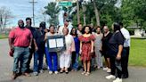 Irma Dillard Rogers is recognized with Shreveport street dedication