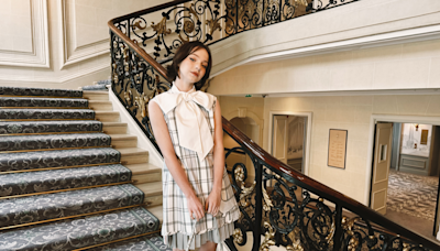 How Emma Myers Got Ready for Thom Browne Couture in Paris