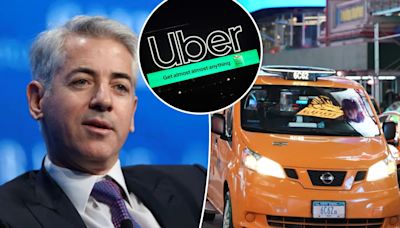 Bill Ackman slams Uber for ‘ripping off NYC cab driver’ who said company doesn’t let him keep tips