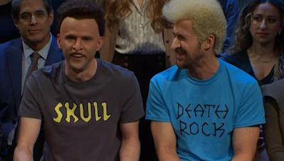 Ryan Gosling and ‘SNL’ Cast Can’t Stop Laughing, Barely Make It Through ‘Beavis and Butt-Head’ Sketch