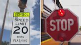 Consecuencias de ignorar las señales de tránsito en zonas escolares: lo que debes saber