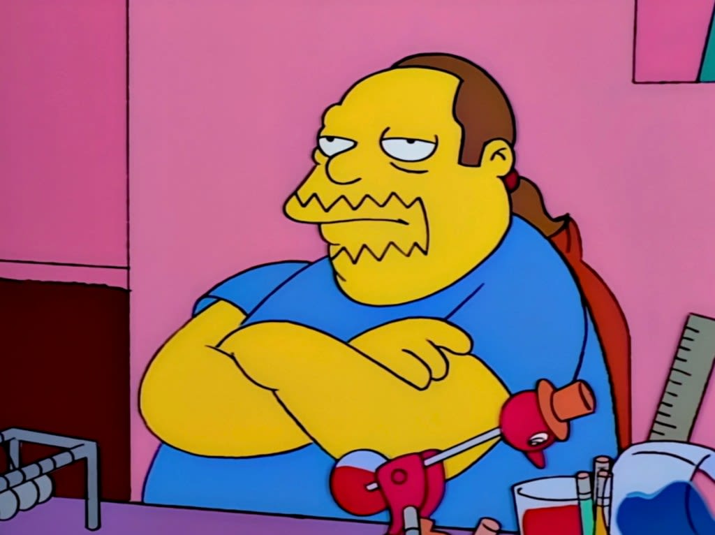 ’Simpsons’ Podcast Revealed The Identity Of The ’Real’ Comic Book Guy