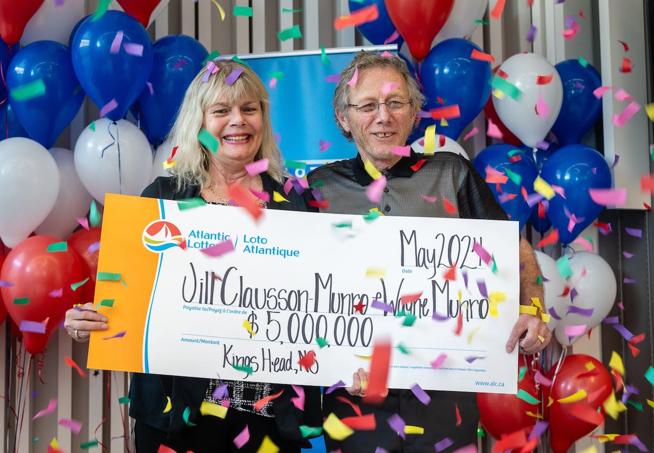 Pictou County couple wins $5M in Lotto 6/49 draw