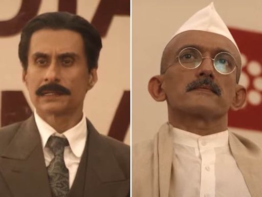 Freedom at Midnight teaser shows the rift between Muhammad Ali Jinnah and Mahatma Gandhi