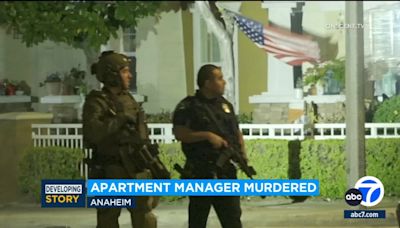 Anaheim tenant fatally shoots apartment manager and then kills himself, police say