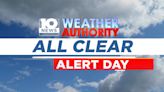 Weather Authority Alert Day issued for Monday, April 15 lifted