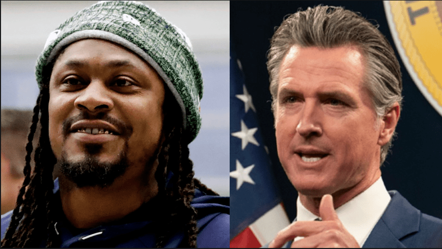 Marshawn Lynch and Gov. Newsom postpone podcast after Trump assassination attempt