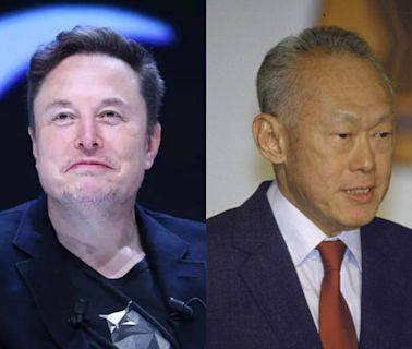 Elon Musk praises the first prime minister of Singapore as 'brilliant' in response to a glowing blog post about the country's airport