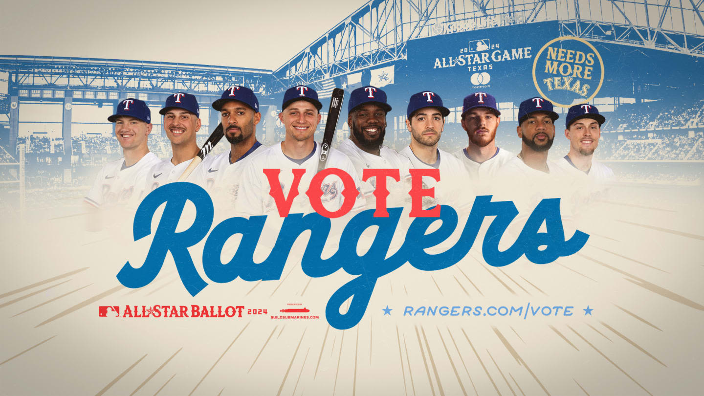 MLB All-Star Game Voting Open Online, Nine Texas Rangers On Ballot For Hometown Midsummer Classic In Arlington