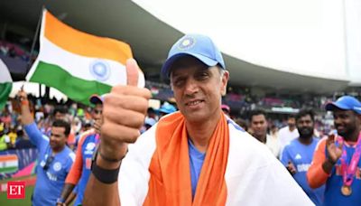 Passing the baton: Dravid shares special message for Gambhir as Team India kickstarts new era - The Economic Times