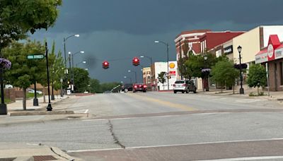 Thunderstorm in Otoe County