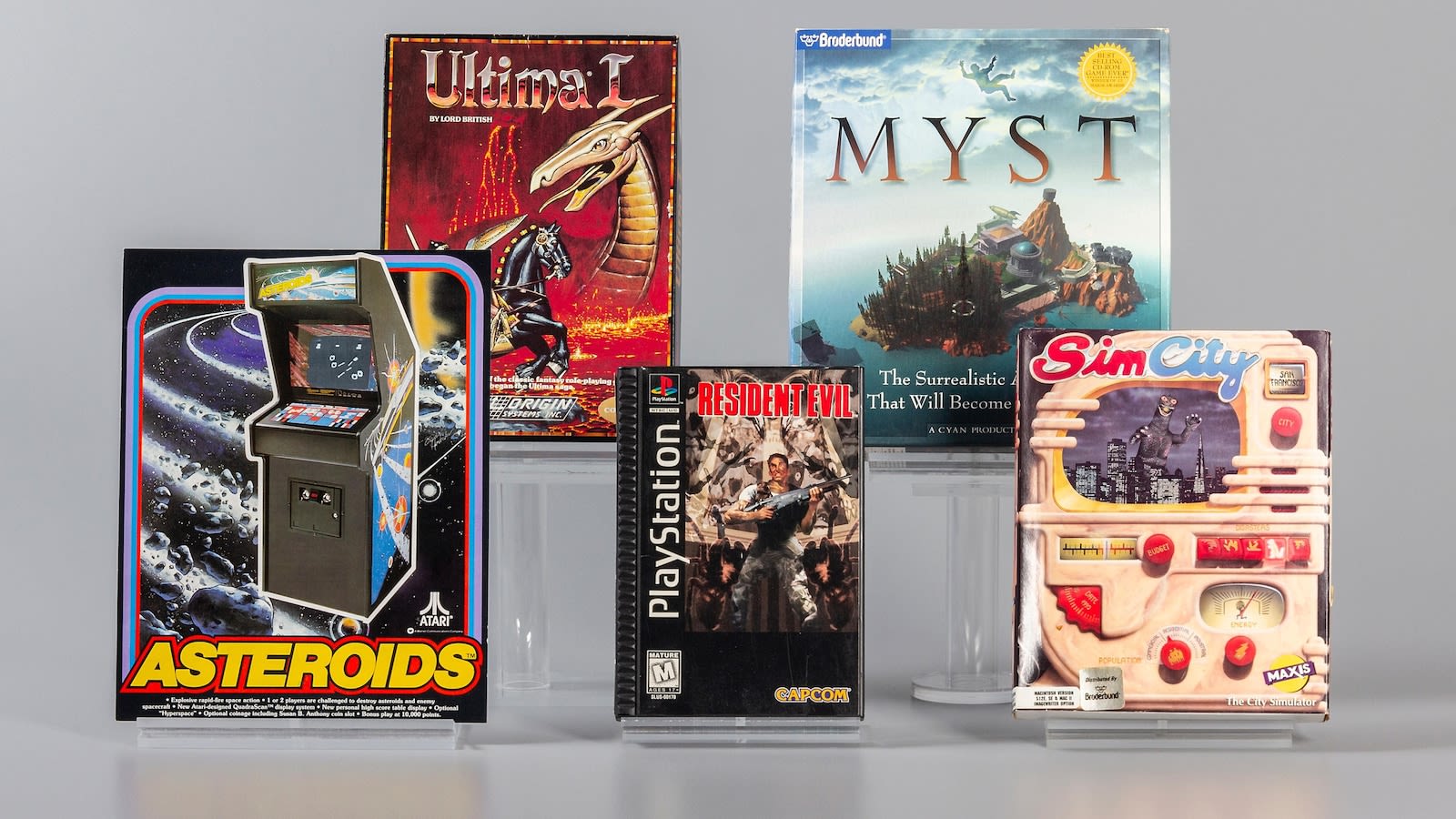 Asteroids, Myst, Resident Evil, SimCity, Ultima inducted into Video Game Hall of Fame