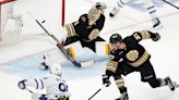 David Pastrnak scores in overtime to lift Bruins to Game 7 win over rival Maple Leafs