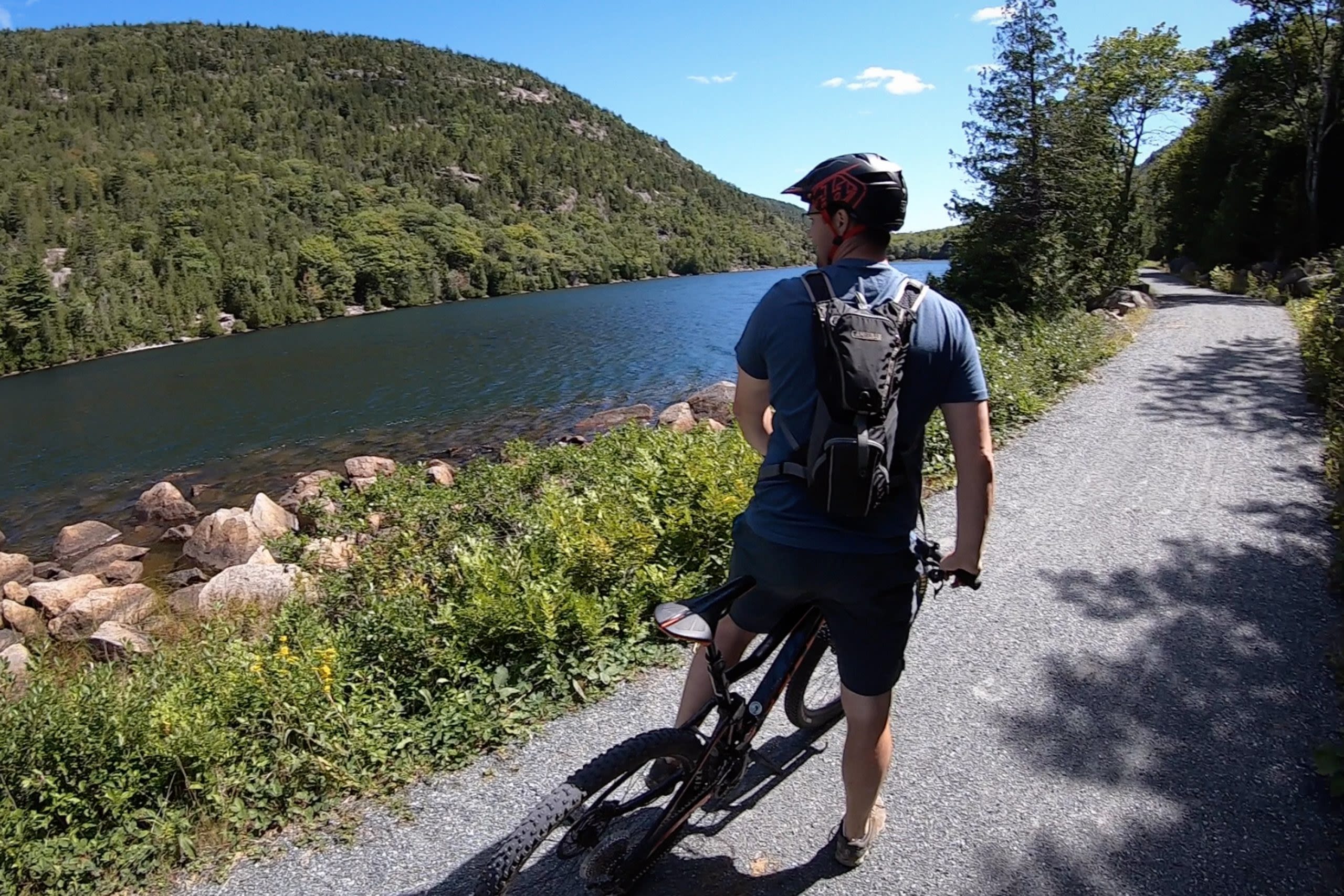 Explore Acadia National Park by bicycle on historic carriage roads