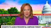 Jen Psaki Pans DeSantis Decision to Announce on ‘Mostly Coastal’ Twitter: ‘Only 20% of the Country Has Access’