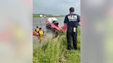 Three passengers rescued after small aircraft crash at Hooks Airport
