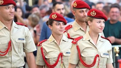 El motivo por el que la princesa Leonor ha sido excluida de una clase en la Academia Militar de Zaragoza