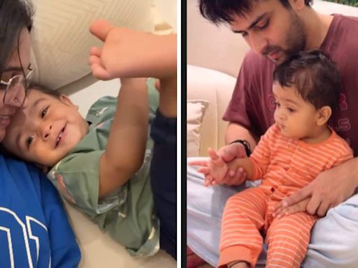 Dipika Kakar and Shoaib Ibrahim spend some fun and relaxing time with son Ruhaan, see cute video