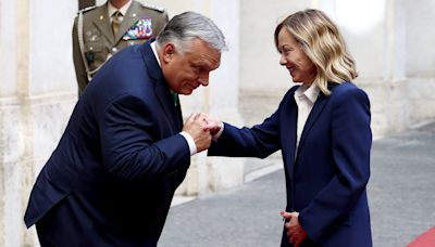 Meloni y Orbán exhiben su sintonía en la lucha contra la inmigración y la baja natalidad