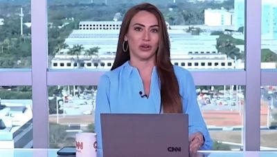 Jornalista não segura emoção e chora ao vivo na CNN; saiba motivo