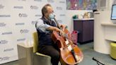 World-renowned cellist Yo-Yo Ma holds private concert at Boston Children’s Hospital