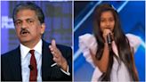 'America’s got talent. A lot of it is coming from India': Anand Mahindra praises 9-year-old singer