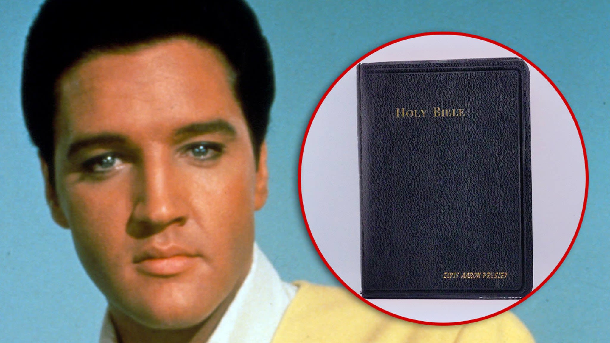 Elvis Presley's Nightstand Bible From Graceland Up For Auction