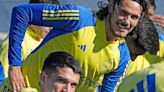 Con Cavani y tres que no salen nunca, la formación de Boca que probó Martínez para visitar a Instituto