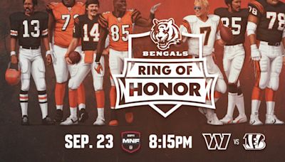 Bengals announce 2024 Ring of Honor nominees