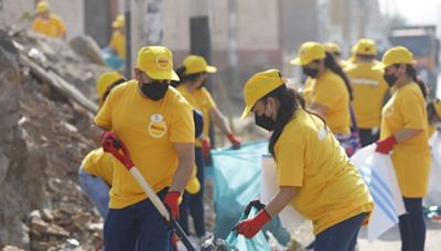 Recolectan más de 1,300 kilos de residuos sólidos en jornada Limpiatón en Chiclayo