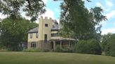 Local volunteers work to repair roof on historic Ingles Castle in Radford