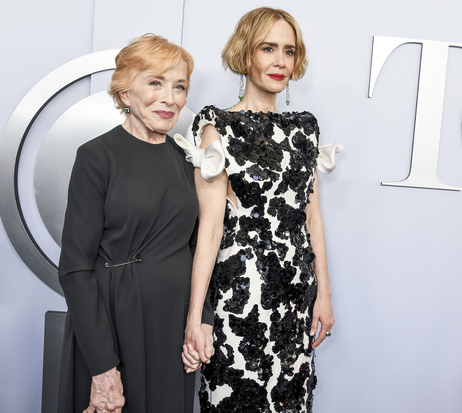 Holland Taylor says she was 'overjoyed' at girlfriend Sarah Paulson's Tony win