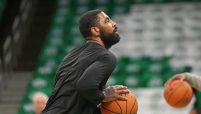 WATCH: Kyrie gets deafening boos in return to TD Garden for Finals