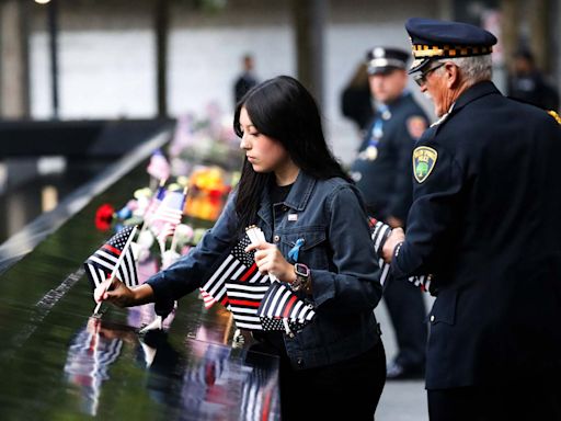 Biden, Harris, Trump, & Vance remember 9/11 victims at memorial service