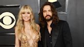 Heidi Klum Wears Plunging Gold Gown for Glam Grammys Date Night with Husband Tom Kaulitz