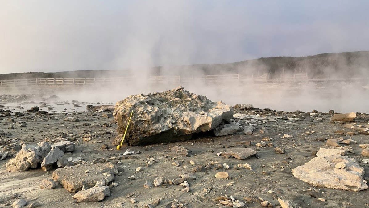 Yellowstone Biscuit Basin explosion may have created a new geyser