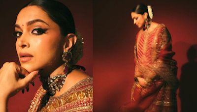 Mom-To-Be Deepika Padukone Glows in Timeless Red Torani Suit at Anant Ambani-Radhika Merchant Wedding - News18