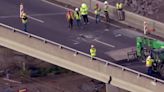 What’s the safety rating for the bridge that caused the I-10 road closure?