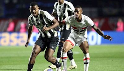 Em jogo de quatro gols, São Paulo e Botafogo empatam no MorumBIS