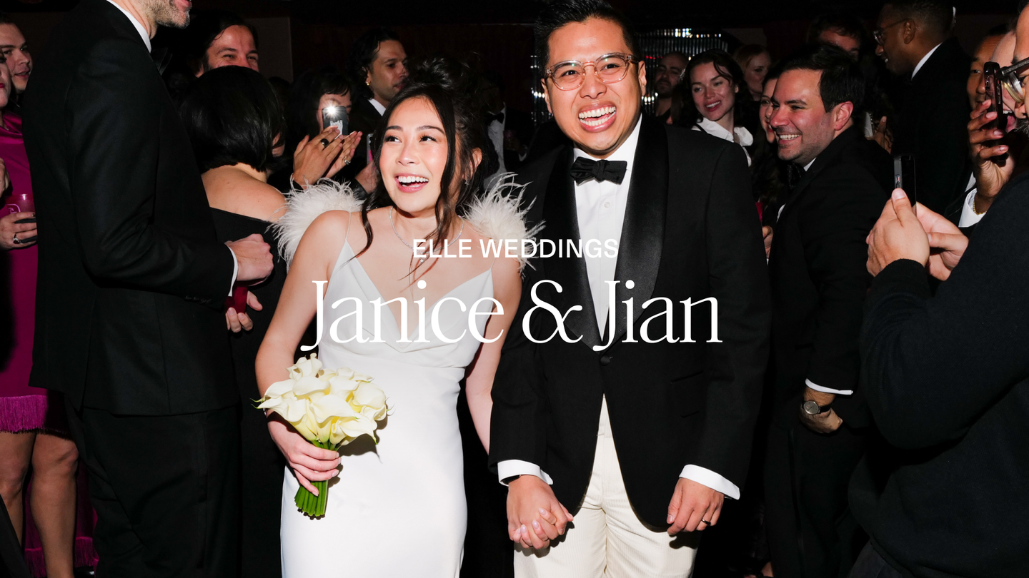 This Fashion Couple Got Married in New York City and Manila